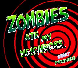 Play <b>Zombies Ate My Neighbors Dr Tongue's Revenge</b> Online